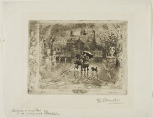 Ülke Komşuları by Felix Hilaire Buhot