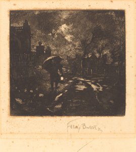 Gece Devriyesi by Felix Hilaire Buhot