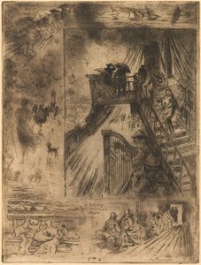 Geçit Geçit, 1879-1885. by Felix Hilaire Buhot