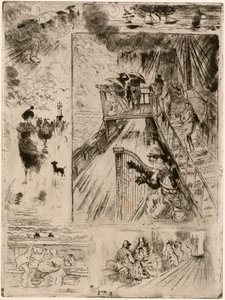 Geçit Geçit, 1879-1885. by Felix Hilaire Buhot