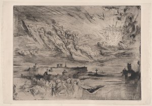 Ölü Şehirlerin Ruhları, Ölü Şehirlerin Ruhları, 1860-98. by Felix Hilaire Buhot