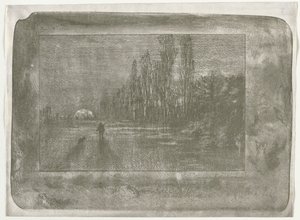 Küçük Avcı, 1892. by Felix Hilaire Buhot