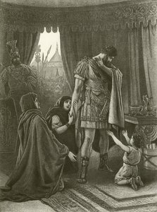 Coriolanus. Perde V, Sahne III (gravür) by Felix Octavius Carr Darley