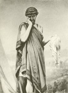 Cymbeline. Perde V-Sahne I (gravür) by Felix Octavius Carr Darley