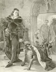 Hamlet. Perde I, Sahne II (gravür)