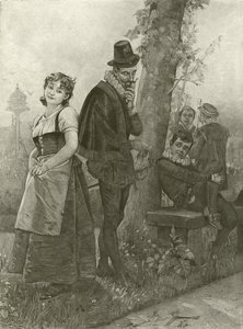 O harfi by Felix Octavius Carr Darley