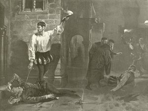 Otello. Perde V, Sahne I (gravür) by Felix Octavius Carr Darley