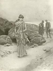 Perikles. Perde IV, Sahne I (gravür) by Felix Octavius Carr Darley