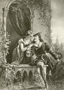 Romeo ve Juliet. Perde III-Sahne V (gravür)