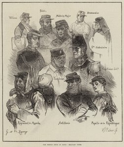 Fransız Paris Kuşatması, Askeri Tipler