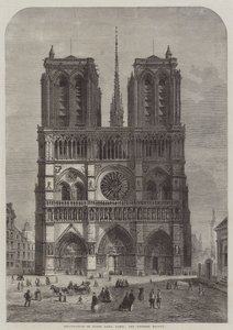 Notre Dame Restorasyonu, Paris, Batı Cephesi