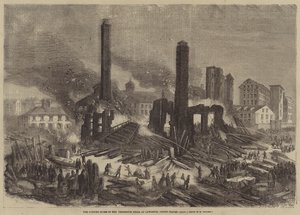 Pemberton Mills'in Yanan Harabeleri, Lawrence, Amerika Birleşik Devletleri