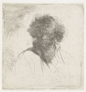 Adamın büstü çarpık yüzü by Ferdinand Bol (possibly)