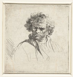 Adamın büstü çarpık yüzü by Ferdinand Bol (possibly)