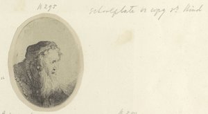 Oude adam baard koyar Seksen beş orijinal baskının toplanması (seri başlığı) by Ferdinand Bol