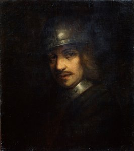Kasklı Bir Adamın Portresi, 17. yüzyıl by Ferdinand Bol