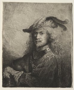 Bir Subayın Portresi, 1645. by Ferdinand Bol