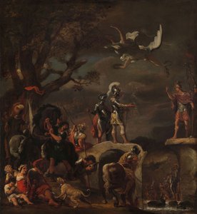 Claudius Civilis ve Quintus Petillius Cerealis Arasında Yıkılan Köprüde Barış Müzakereleri, 1658-62 by Ferdinand Bol