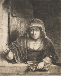 Armutlu kadın, 17. yüzyıl. by Ferdinand Bol