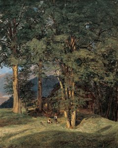 Ischl yakınlarındaki akçaağaçlar by Ferdinand Georg Waldmuller