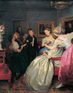 Zavallı iyi dilekler by Ferdinand Georg Waldmuller