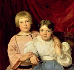 Çocuklar by Ferdinand Georg Waldmuller