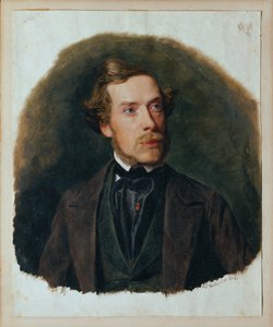 Gustav Barth, Viyana Erkek Korosu'nun koro şefi by Ferdinand Georg Waldmuller