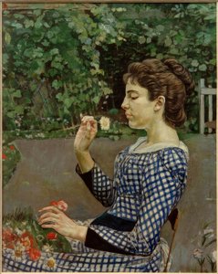 Bildnis Hélène Weiglé by Ferdinand Hodler