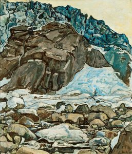 Grindelwald Buzulu, 1912. by Ferdinand Hodler