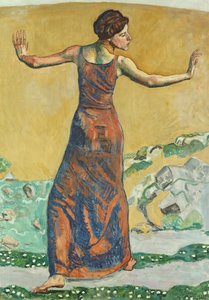 Neşeli Kadın, 1911 by Ferdinand Hodler