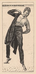 Paltosunu Giyen Öğrenci by Ferdinand Hodler