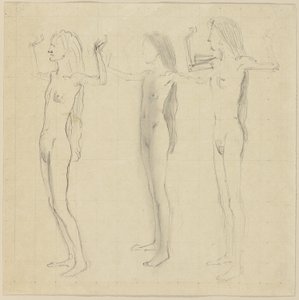 Gün için Çalışma (Gerçek) by Ferdinand Hodler