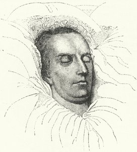Alman şair ve oyun yazarı Friedrich Schiller ölüm döşeğinde
