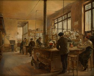 Belediye Kimya Laboratuvarı, Paris Polis Bölgesi, 1887.