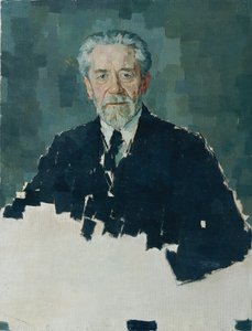 Profesör Friedrich Becke by Ferdinand Matthias Zerlacher