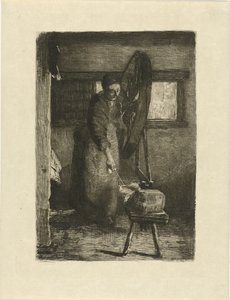 kız kurusu iş başında İş yerinde (nesne üzerindeki başlık)