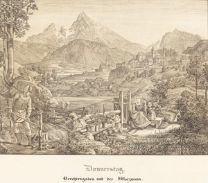 Perşembe - Berchtesgaden ve Watzmann Dağı