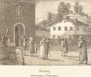 Pazar - Berchtesgaden yakınlarındaki kiliseye gitmek