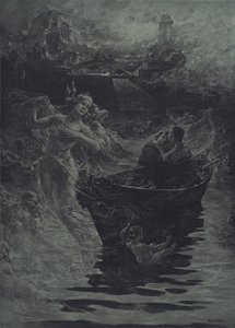 Bir Rüya (gravür) by Ferdinand Pacher