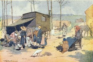 Retamer, Resimli çocukluk kitabında, c.1900 (gravür)