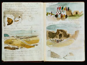  by Ferdinand Victor Eugene Delacroix