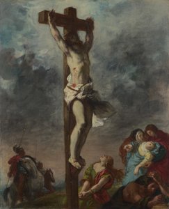 Çarmıhtaki İsa, 1853 by Ferdinand Victor Eugene Delacroix