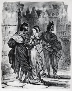  by Ferdinand Victor Eugene Delacroix