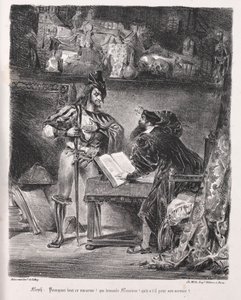 Faust için çizimler: Méphistophélés, Faust