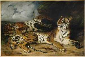  by Ferdinand Victor Eugene Delacroix