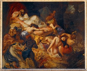  by Ferdinand Victor Eugene Delacroix