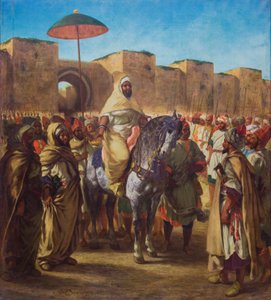Fas sultanı Moulay Abd-er-Rahman, Meknes