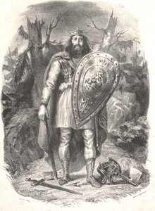İsimsiz, Godefroy Engelmann tarafından kazınmış by Ferdinand Victor Eugene Delacroix