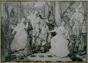 Roy René by Ferdinand Victor Eugene Delacroix