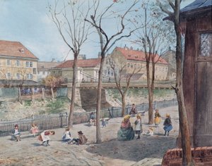Wien Nehri üzerindeki Zincirli Köprü